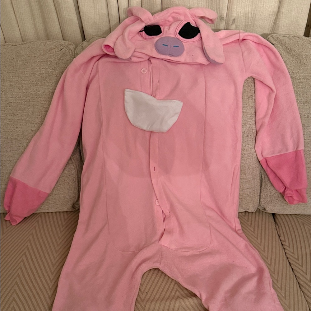 Pink Piggy OnePiece pajamas